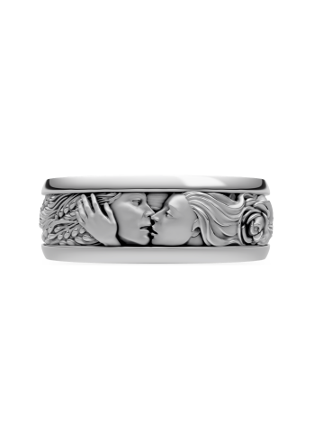 Buy Ring CarreraYCarrera Rosas y trigo White Gold – premium rings by ZhannaKanGroup