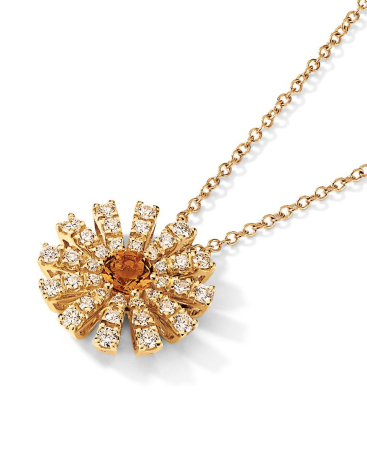 Купить Колье Damiani Margherita Желтое золото – премиальные колье ZhannaKanGroup