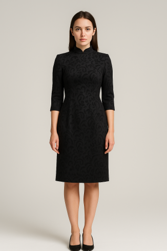 Buy Dress Zardozi & Masterpiece Jacquard – premium dresses by ZhannaKanGroup