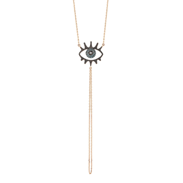 Браслет-Кольцо BeeGoddess Eye Light Розовое золото