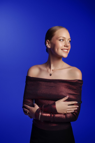 Купить Кольцо BeeGoddess Venus Star Розовое золото – премиальные кольца ZhannaKanGroup