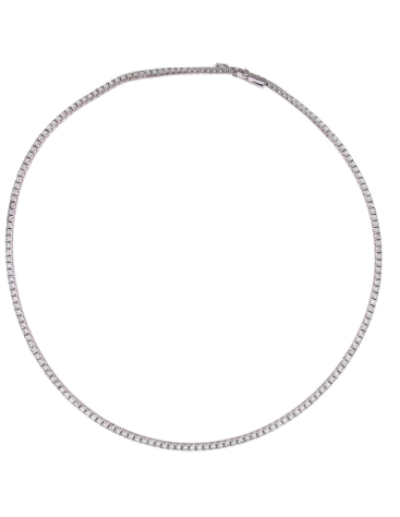 Купить Колье Damiani Luce D Белое золото – премиальные колье ZhannaKanGroup