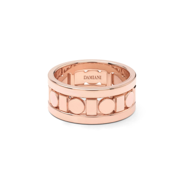 Купить Кольцо Damiani Belle Epoque Reel Розовое золото – премиальные кольца ZhannaKanGroup