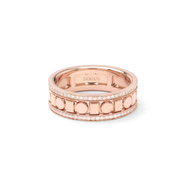 Купить Damiani Кольцо Damiani Belle Epoque Reel Розовое золото – премиальные ZhannaKanGroup