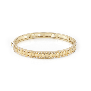 Браслет Damiani Belle Epoque Reel Желтое золото
