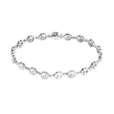 Купить Браслет Damiani Juliette Белое золото – премиальные браслеты ZhannaKanGroup
