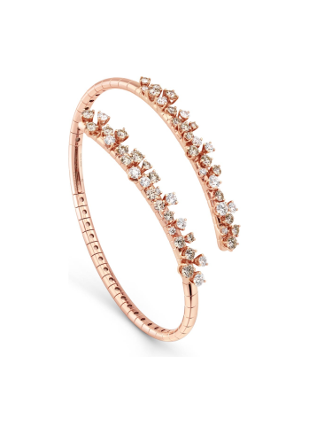 Купить Браслет Damiani Mimosa Flexi Розовое золото – премиальные браслеты ZhannaKanGroup