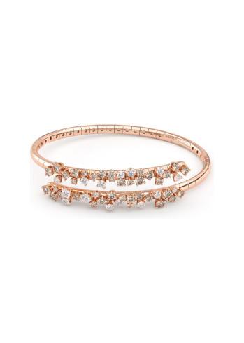 Купить Браслет Damiani Mimosa Flexi Розовое золото – премиальные браслеты ZhannaKanGroup