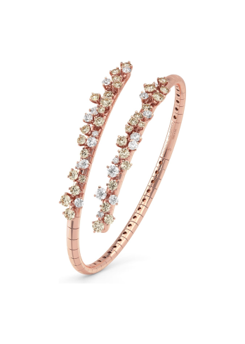 Купить Браслет Damiani Mimosa Flexi Розовое золото – премиальные браслеты ZhannaKanGroup