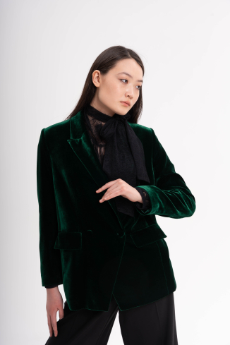 Купить Пиджак Zardozi Casual Бархат – премиальные костюмы ZhannaKanGroup