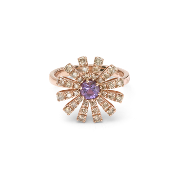 Damiani Кольцо Damiani Margherita Розовое золото