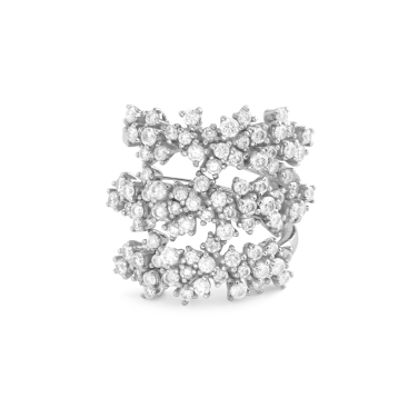 Damiani Кольцо Damiani Mimosa Flexi Белое золото
