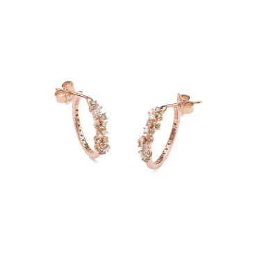 Damiani Серьги Damiani Mimosa Flexi Розовое золото