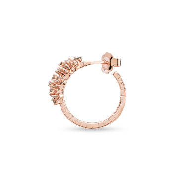 Damiani Серьги Damiani Mimosa Flexi Розовое золото