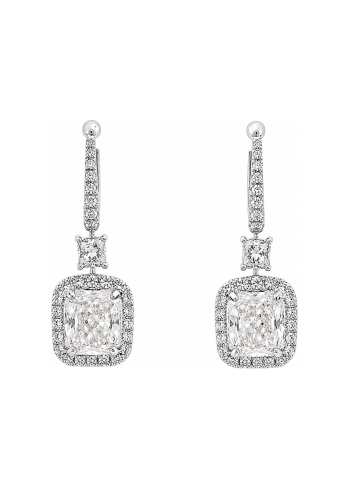 Buy Earrings Crivelli Solitaire crv White Gold – premium by ZhannaKanGroup