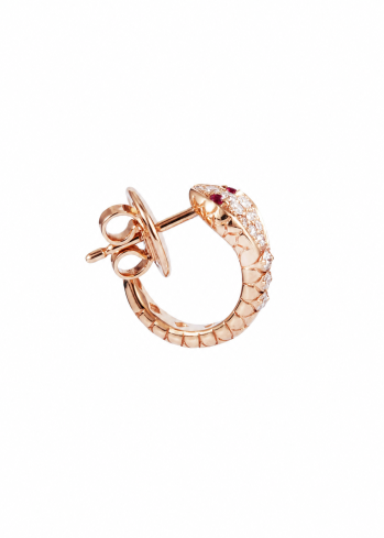 Buy Crivelli Snake Earrings Rose Gold – premium by ZhannaKanGroup