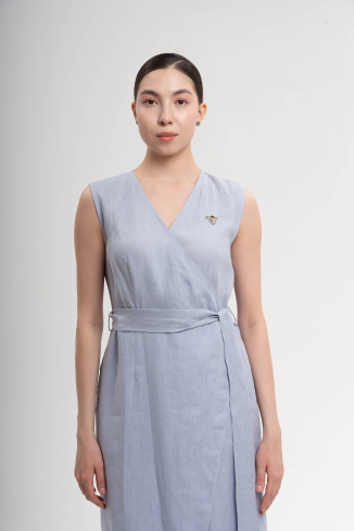 Купить Платье Zardozi Nature Лен – премиальные платья ZhannaKanGroup