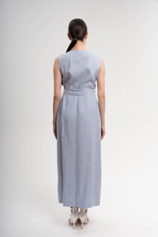 Купить Платье Zardozi Nature Лен – премиальные платья ZhannaKanGroup