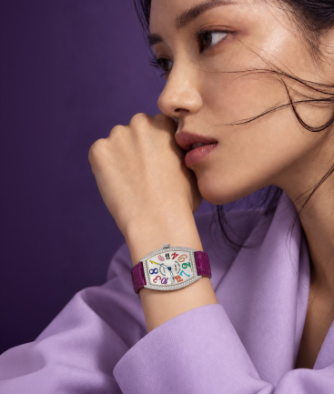 Сағаттар FranckMuller Curvex Crazy Hours Ақ алтын сатып алыңыз – ZhannaKanGroup премиум