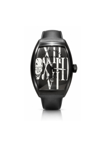 Buy Clock FranckMuller Curvex Steel with DLC coating – premium watches by ZhannaKanGroup