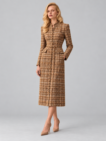 Купить Платье Zardozi Wool Шерсть – премиальные платья ZhannaKanGroup