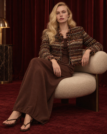 Купить Пиджак Zardozi Shades of Brown 26/27 Шерсть – премиальные костюмы ZhannaKanGroup