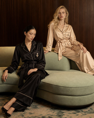 Купить Пижама Zardozi Silk / Chiffon Шелк – премиальные одежда, домашняя ZhannaKanGroup