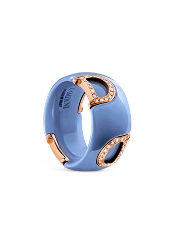 Купить Кольцо Damiani D.Icon Розовое золото – премиальные кольца ZhannaKanGroup