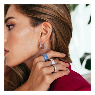 Купить Кольцо Damiani D.Icon Розовое золото – премиальные кольца ZhannaKanGroup