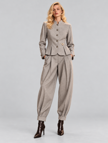 Купить Брюки Zardozi Shades of Grey 26/27 – премиальные ZhannaKanGroup