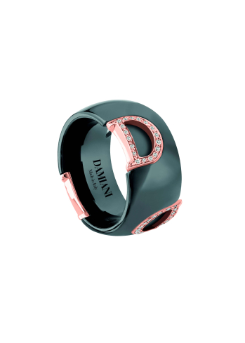 Купить Кольцо Damiani D.Icon Розовое золото – премиальные кольца ZhannaKanGroup