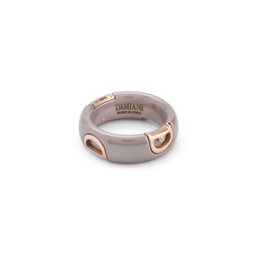 Купить Кольцо Damiani D.Icon Розовое золото – премиальные кольца ZhannaKanGroup