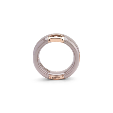 Купить Кольцо Damiani D.Icon Розовое золото – премиальные кольца ZhannaKanGroup