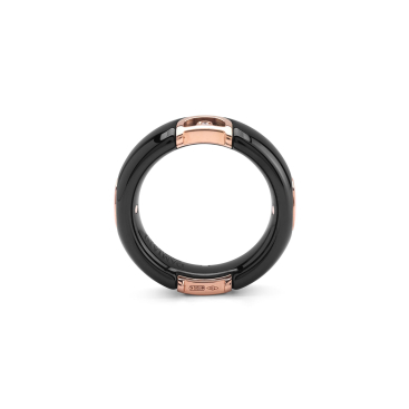 Купить Кольцо Damiani D.Icon Розовое золото – премиальные кольца ZhannaKanGroup