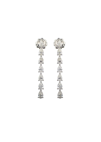 Купить Серьги Damiani Timeless classico Белое золото – премиальные серьги ZhannaKanGroup