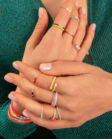 Купить Кольцо Djula Marbella Розовое золото – премиальные кольца ZhannaKanGroup