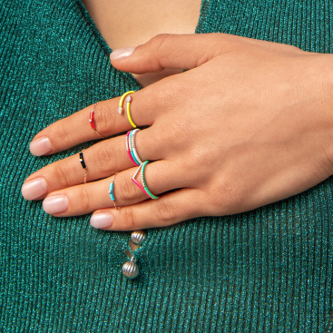 Купить Кольцо Djula Marbella Розовое золото – премиальные кольца ZhannaKanGroup